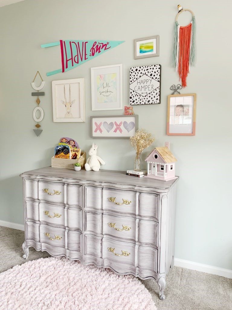 French Provincial Dresser Makeover